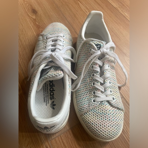 Adidas Stan Smith pastel rainbow woven sneakers, 7 - Picture 3 of 9
